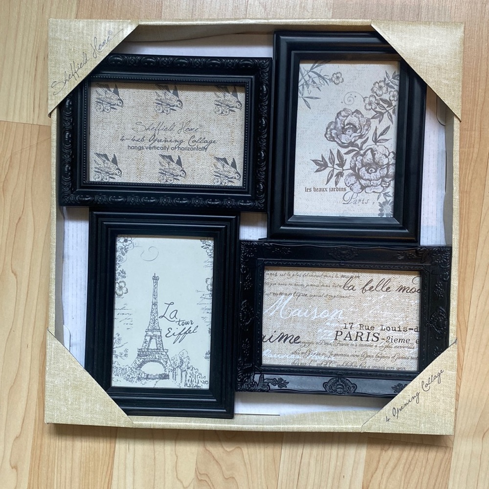 Collage photo frame for 4 pictures